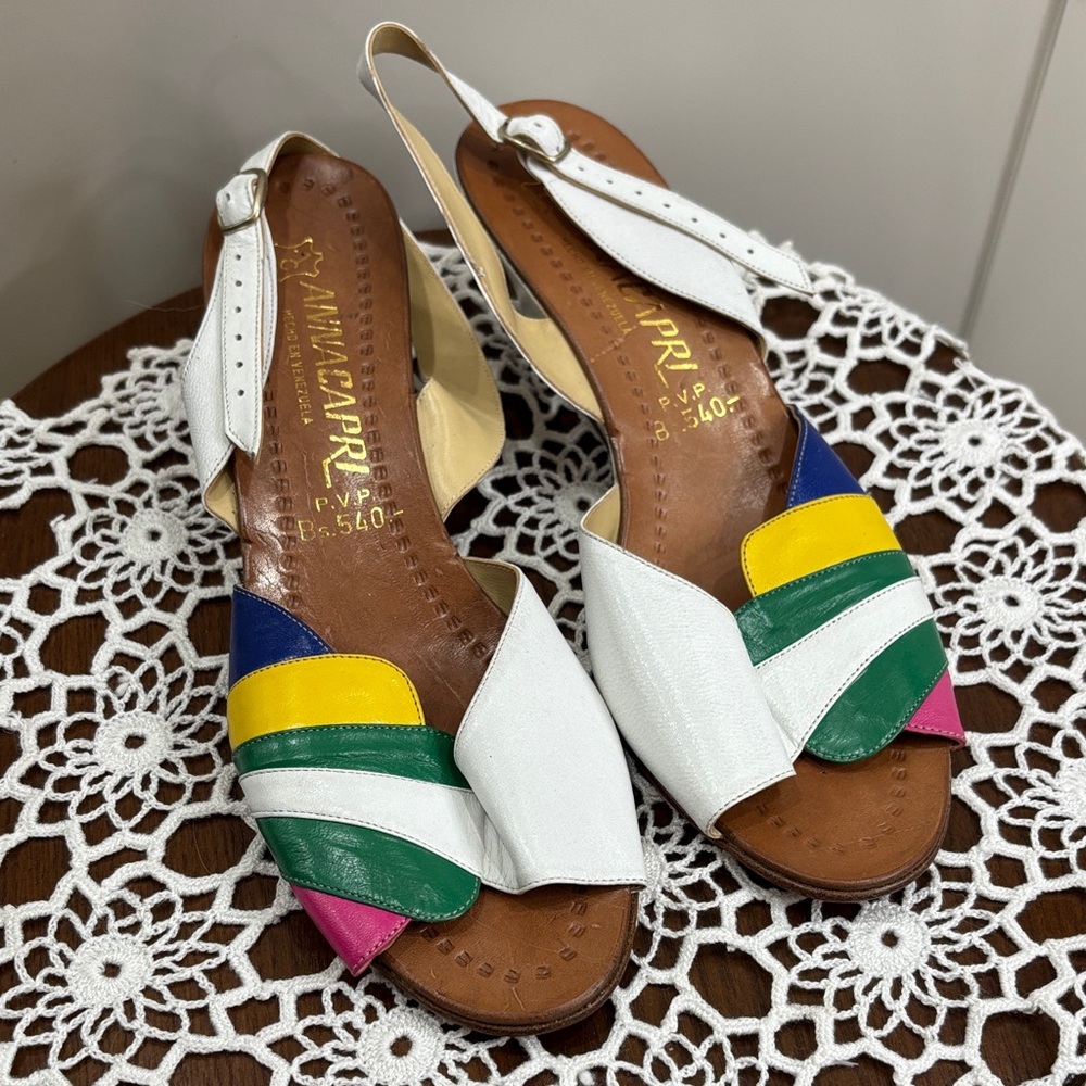 Vintage Colorful Women's Sandals